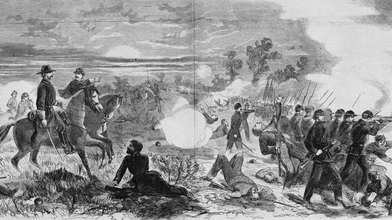 Pluie de balles et d’éclats